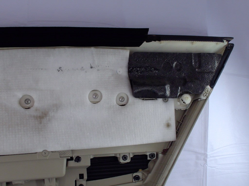 2010-2014 Subaru Outback Left Rear Interior Door Panel Card Ivory Leather OEM