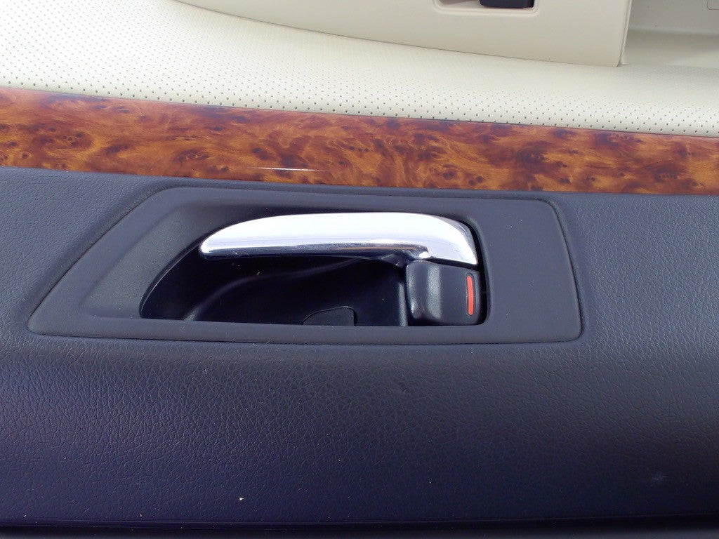 2010-2014 Subaru Outback Left Rear Interior Door Panel Card Ivory Leather OEM
