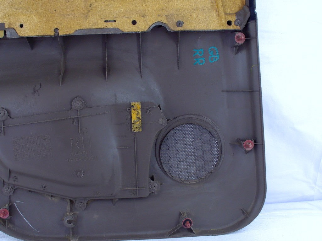 1996-2002 Toyota 4Runner Right Rear Door Interior Panel Card Trim OEM