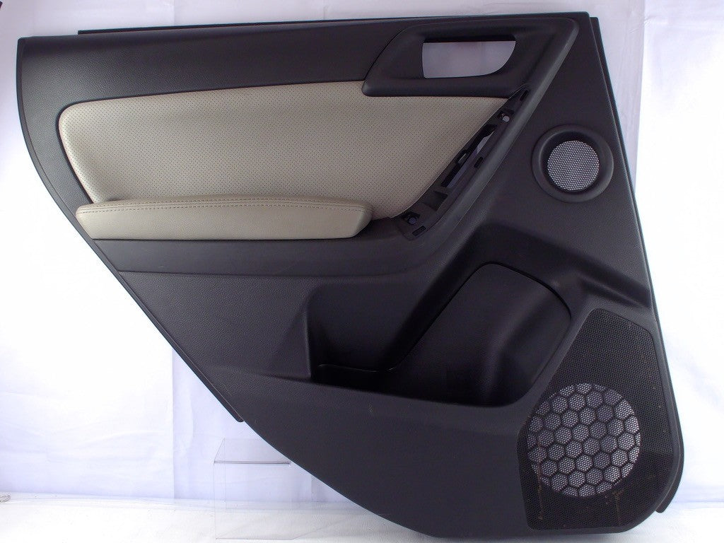 2014-2016 Subaru Forester Rear Door Panel Left Black Trim OEM