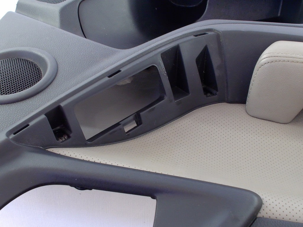 2014-2016 Subaru Forester Rear Door Panel Left Black Trim OEM