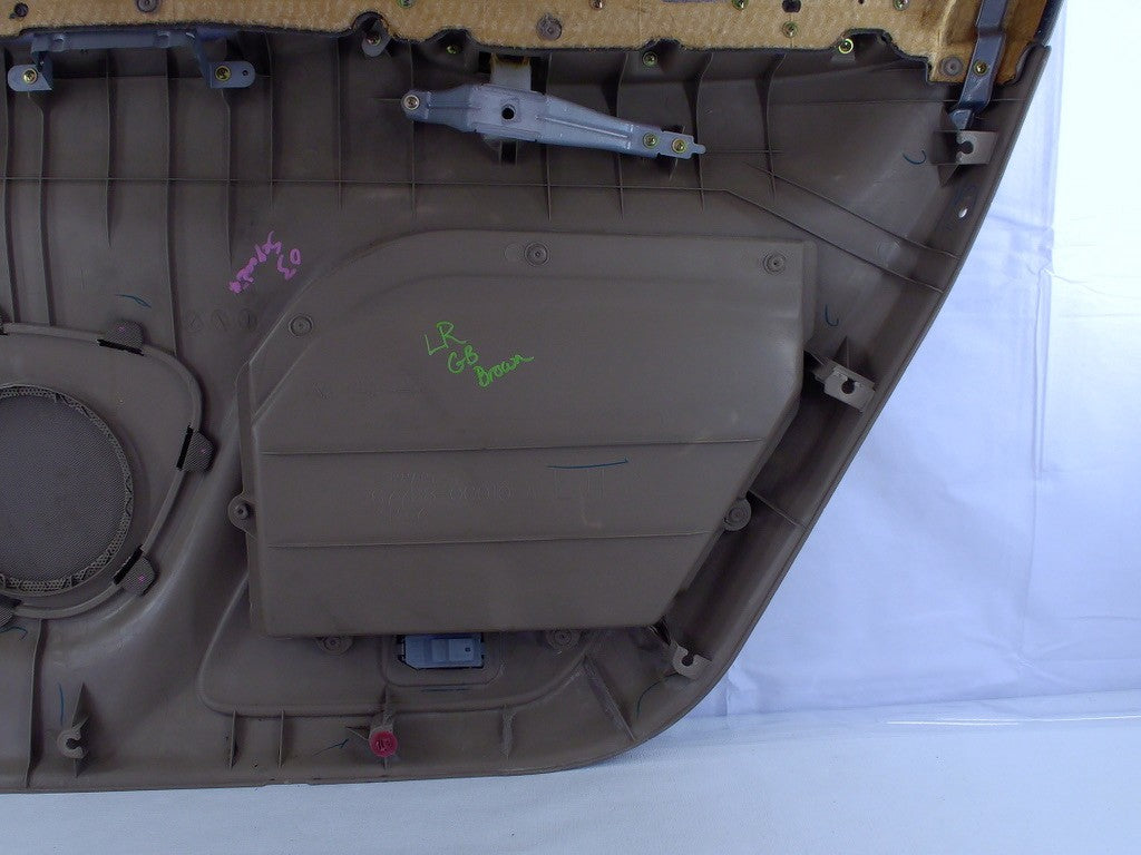 2001-2007 Toyota Sequoia Left Rear Door Card Interior Trim Panel OEM