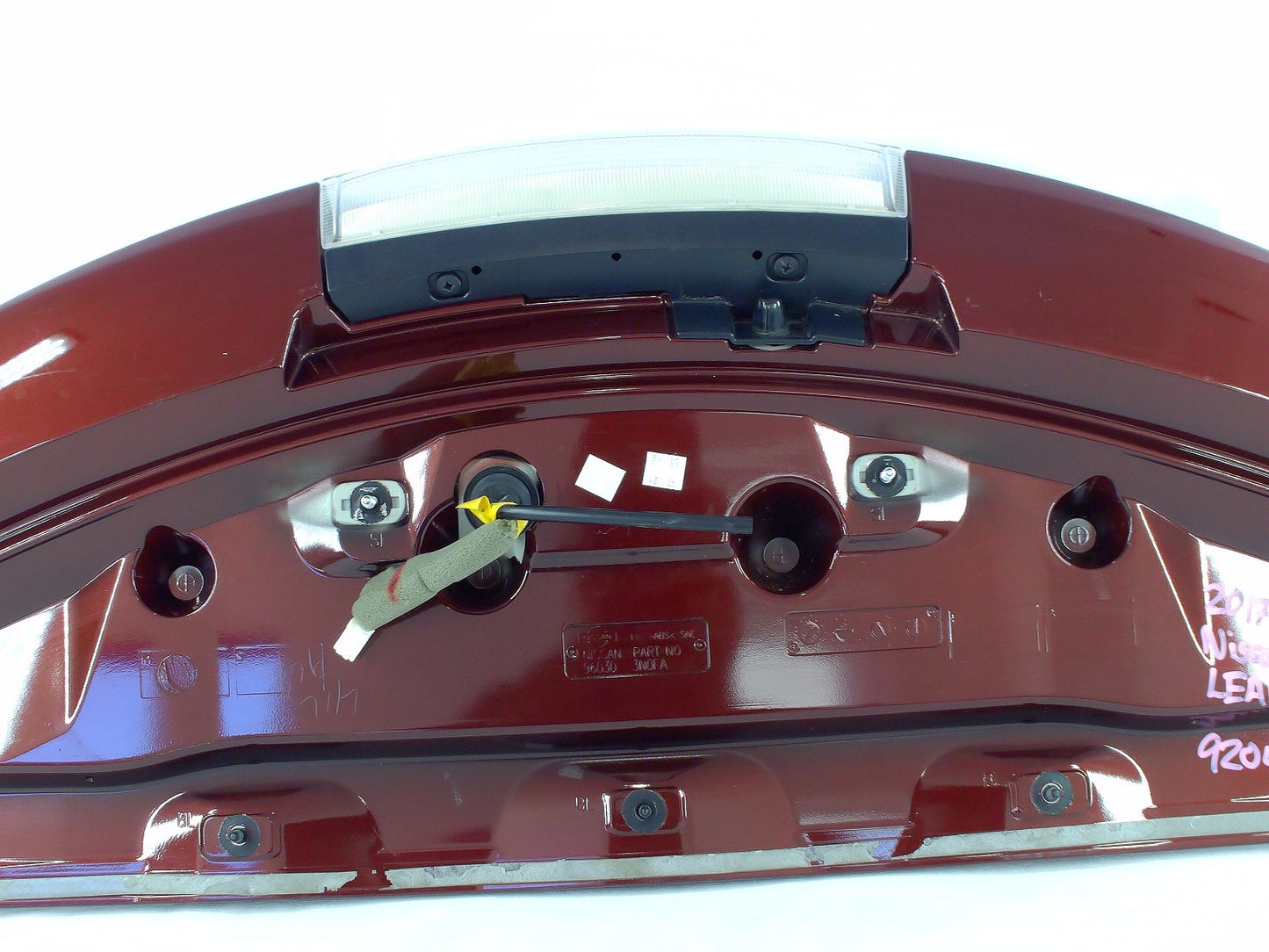 Spoiler 96032-3NF0A Fits 2013-2017 Nissan Leaf Red Color Code Naw