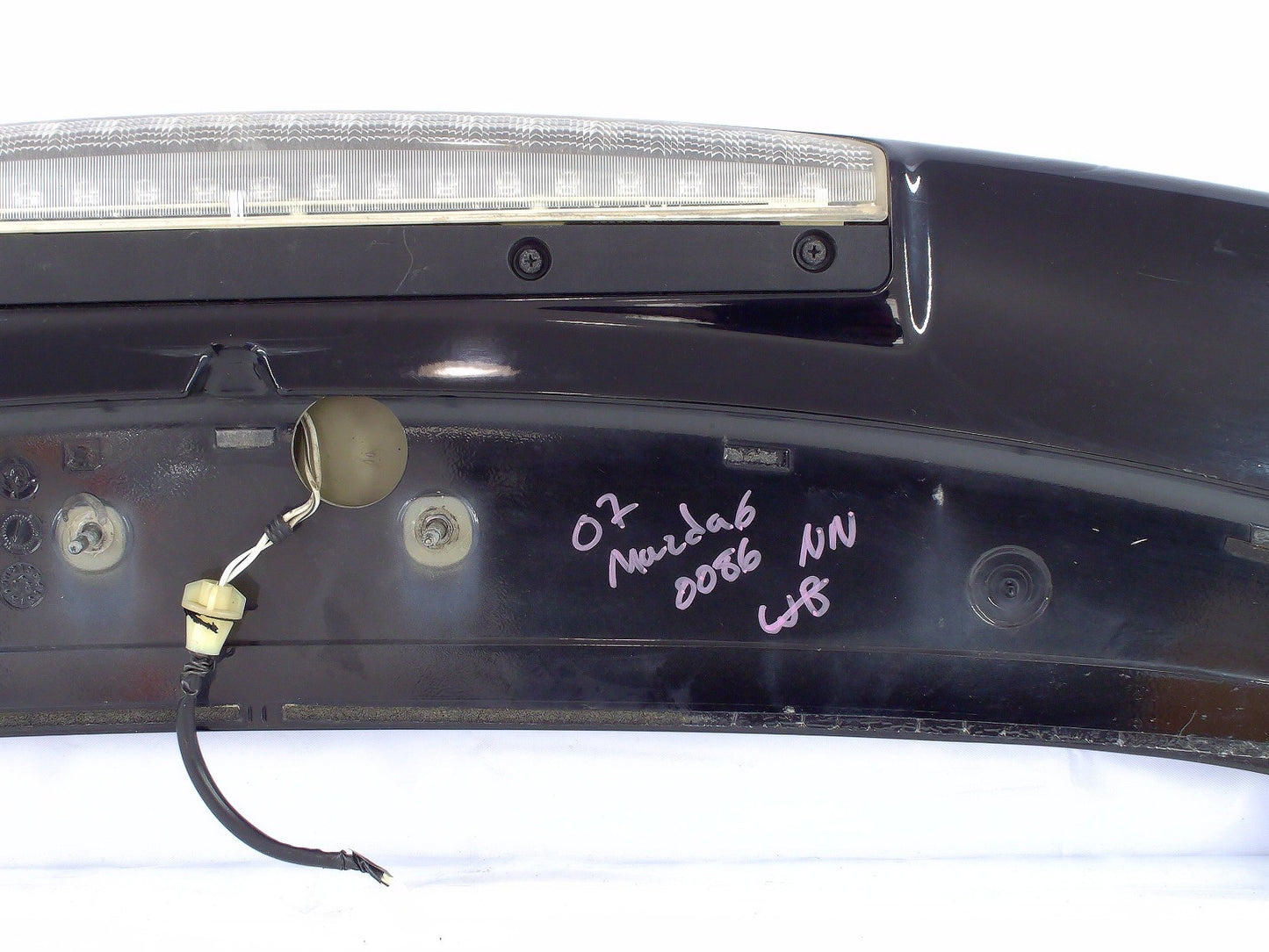 2004-2008 Mazda 6 Rear Liftgate Spoiler Hatchback 5-DOOR Black GM9A51960BNN OEM