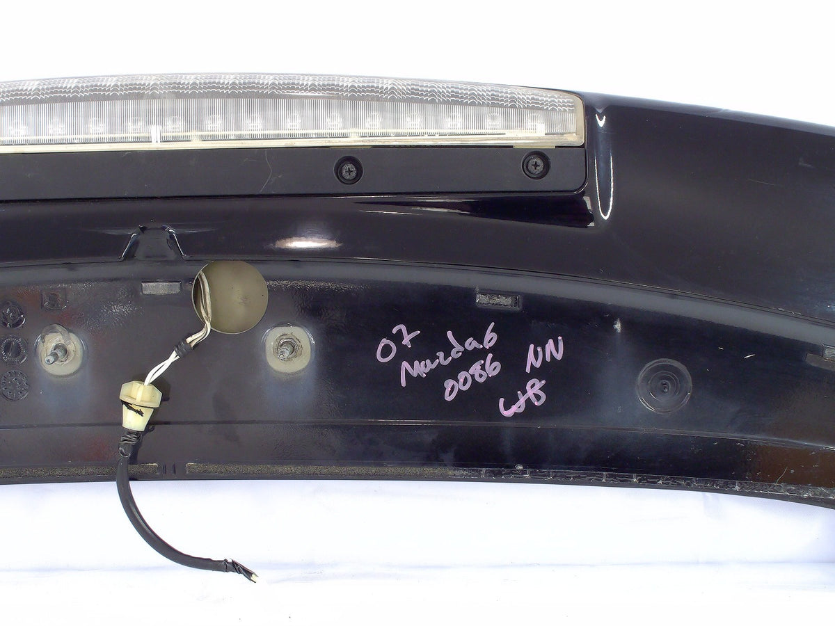 2004-2008 Mazda 6 Rear Liftgate Spoiler Hatchback 5-DOOR Black OEM GM9A51960BNN