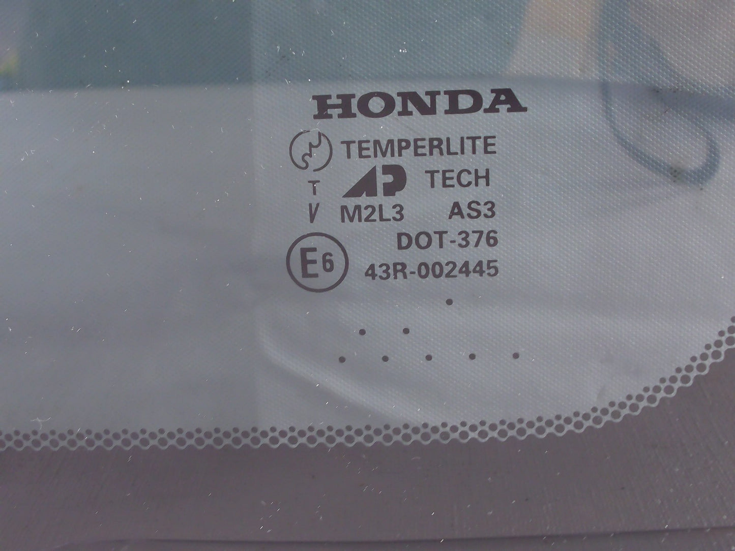 2003-2011 Honda Element Rear Left Door Glass Window & Hardware OEM