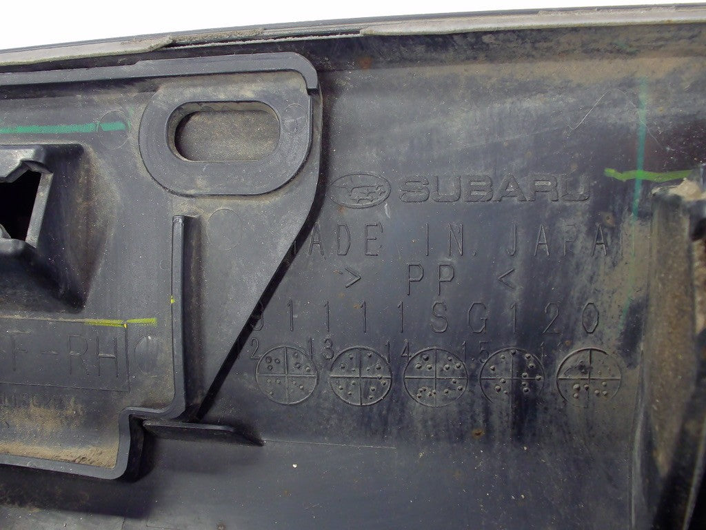 2014-2016 Subaru Forester Front Right RH Door Molding Garnish Black Trim OEM