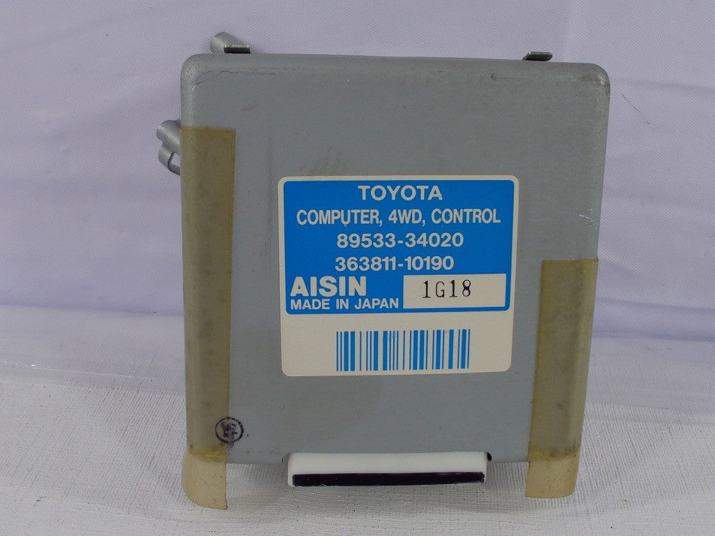 2001-2002 Toyota Sequoia Transfer Case 4WD Control Module Skid 89533-34020 OEM