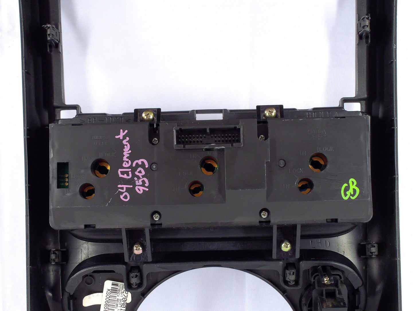 2003-2006 Honda Element Dash Center Climate Conrol & Radio Shift Bezel OEM