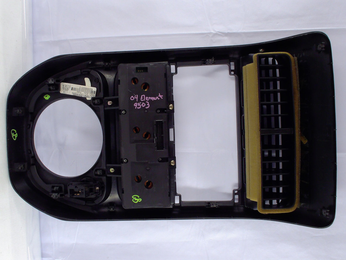 2003-2006 Honda Element Dash Center Climate Conrol & Radio Shift Bezel OEM