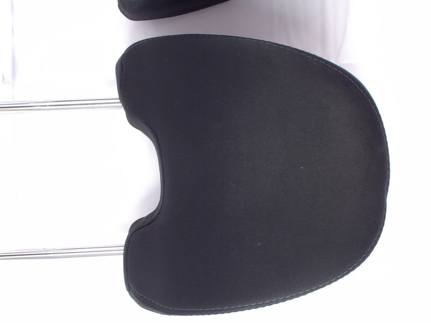 2009-2013 Subaru Forester Front Headrest Set Left and Right Black Cloth OEM