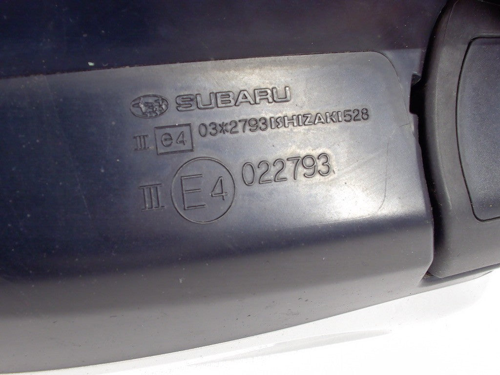 2009-2010 Subaru Forester Front Left View Mirror Color Silver C3S OEM