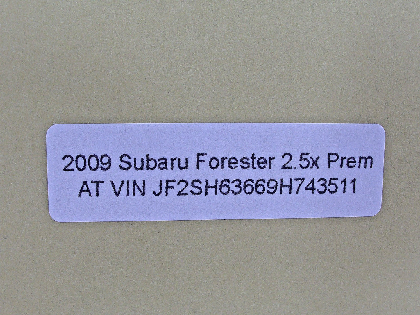2009-2025 Subaru Forester Emergency Spare Tire Jack Handle Tool Factory OEM
