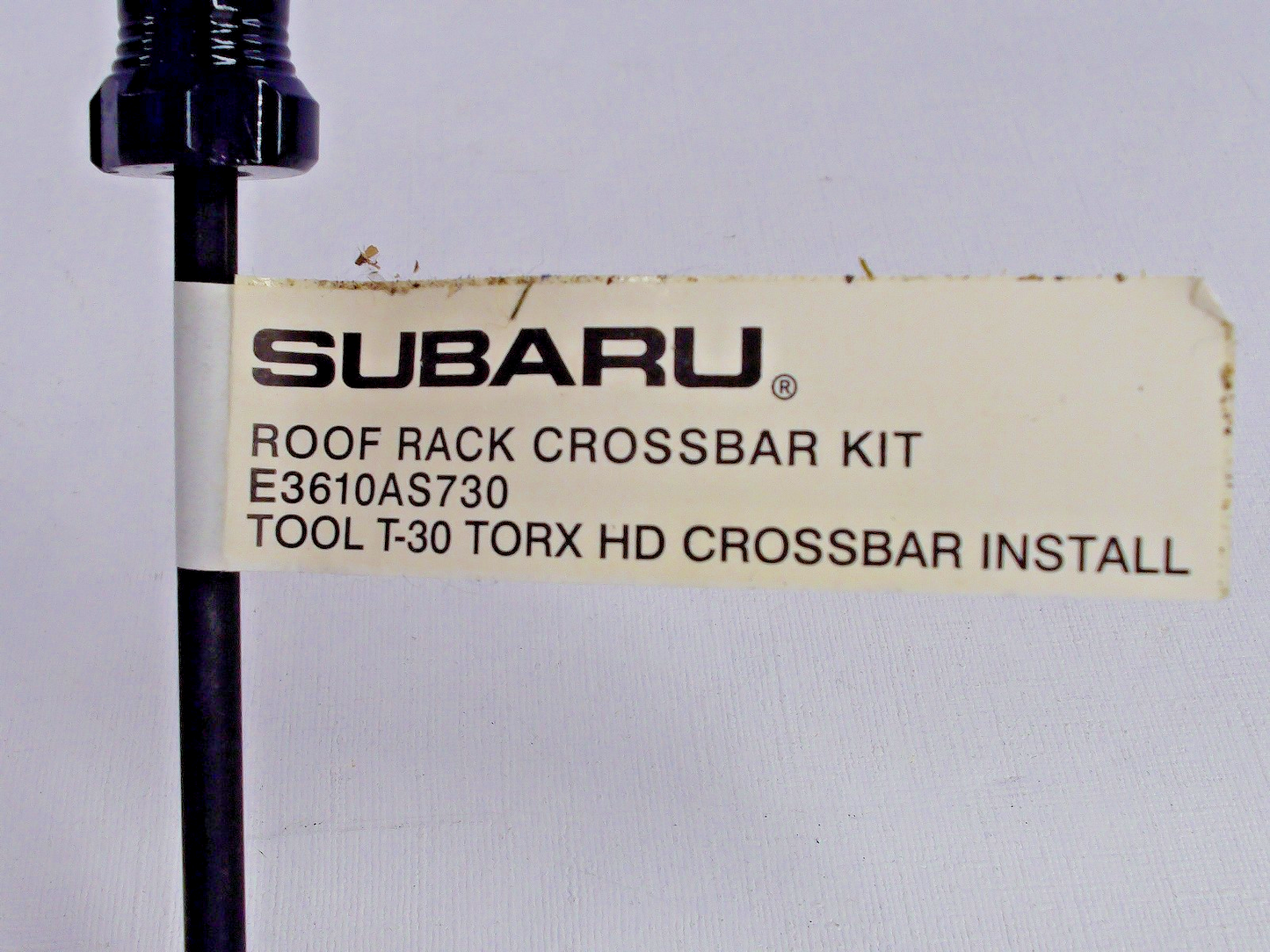 2009-2013 Subaru Forester Roof Rack T-30 Torx Star Bit Left Tool OEM