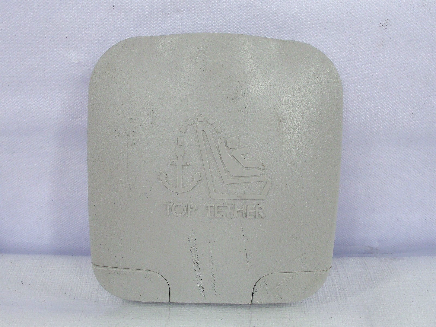 2009-2013 Subaru Forester Top Tether Anchor Hook Cap Gray Trim Cover OEM
