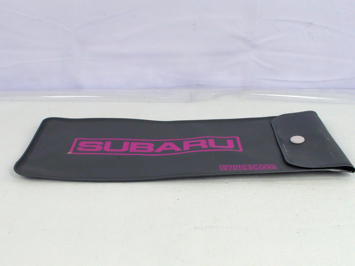 2009-2013 Subaru Forester Emergency Tool Bag Carrier Holder Pink OEM 97010FG000