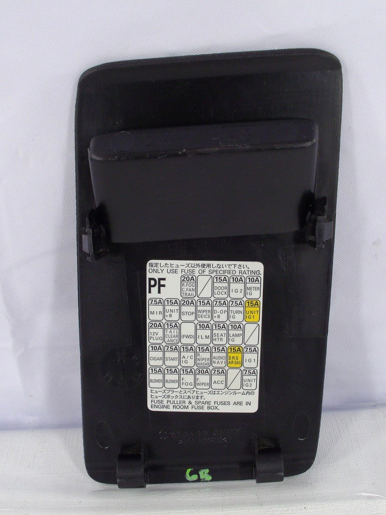 2009-2013 Subaru Forester Left Dash Inner Fuse Black Bezel Trim Cover OEM