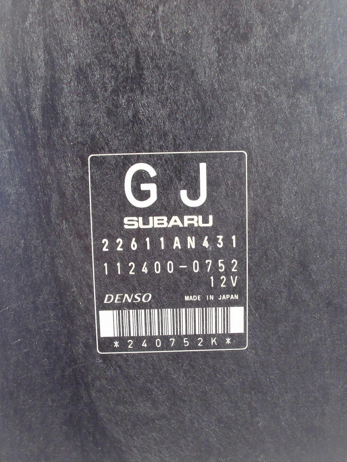 2009 Subaru Forester Gj ECU ECM Engine Computer 2.5L AT 22611AN431 OEM