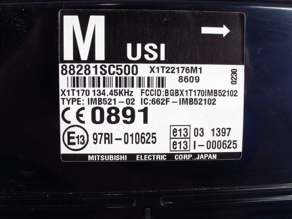 2009 Subaru Forester Multifunction Integrated Control Module OEM