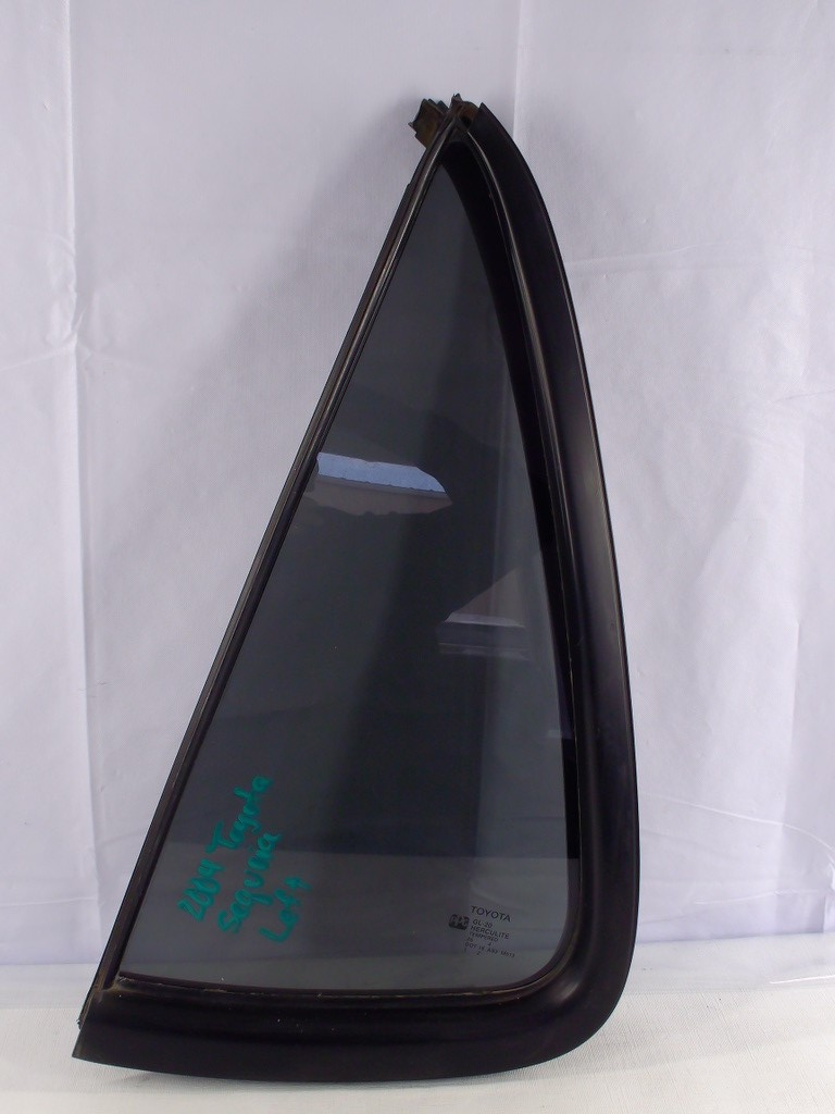 2001-2007 Toyota Sequoia Rear Left Side Vent Glass Quarter Window OEM
