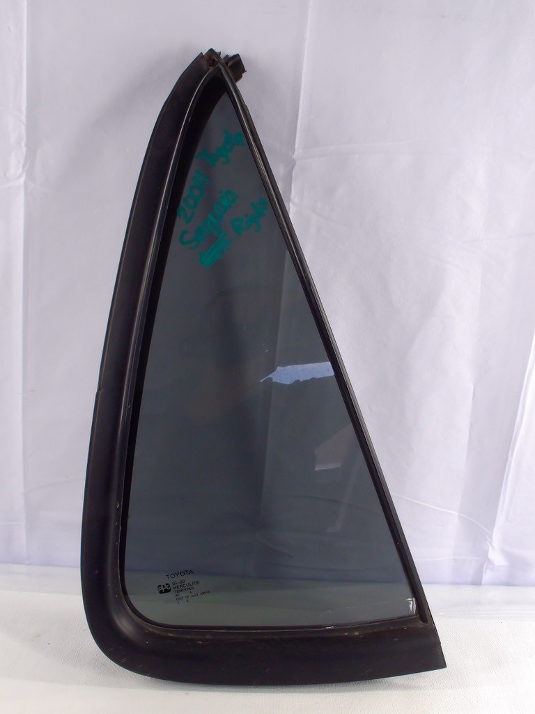 2001-2007 Toyota Sequoia Right Rear Vent Glass Quarter Window OEM