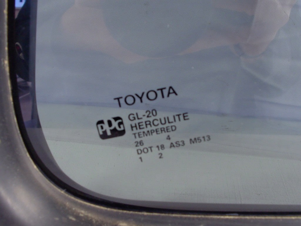 2001-2007 Toyota Sequoia Right Rear Vent Glass Quarter Window OEM