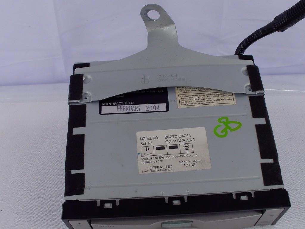 2004-2007 Toyota Sequoia DVD Video Player Genuine Part 8627034011 OEM