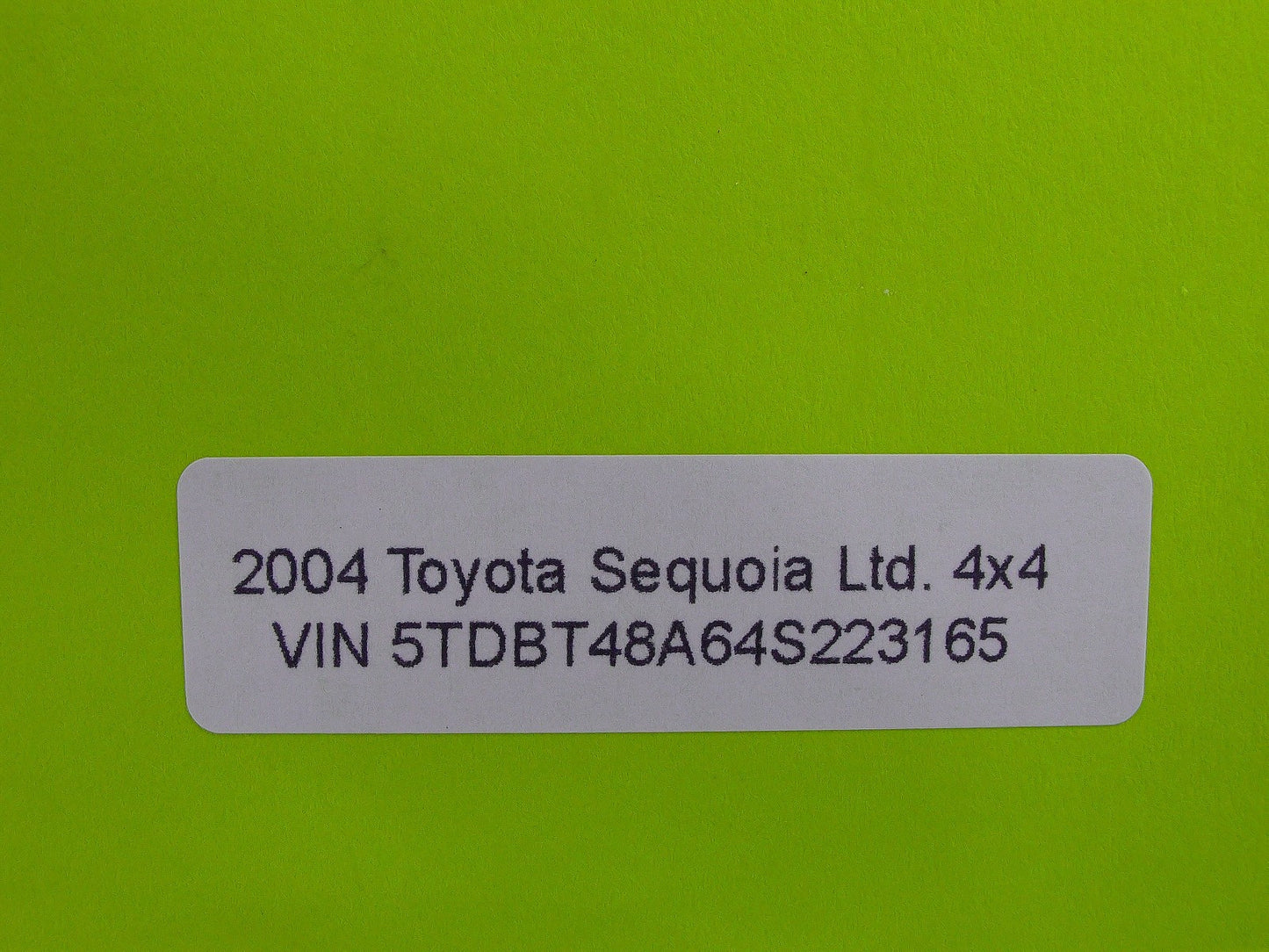 2001-2004 Toyota Sequoia Seat Rail Track Mount Bolt Cover Tan Trim Cap OEM