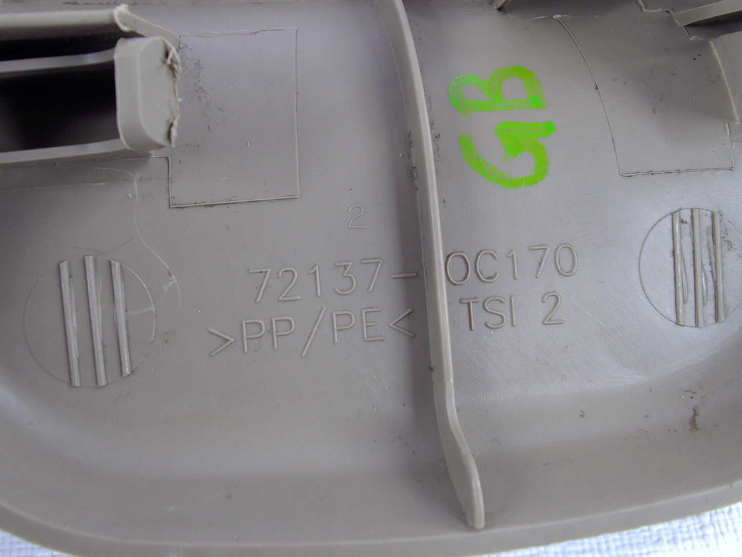 2001-2004 Toyota Sequoia Seat Rail Track Mount Bolt Cover Trim Cap OEM