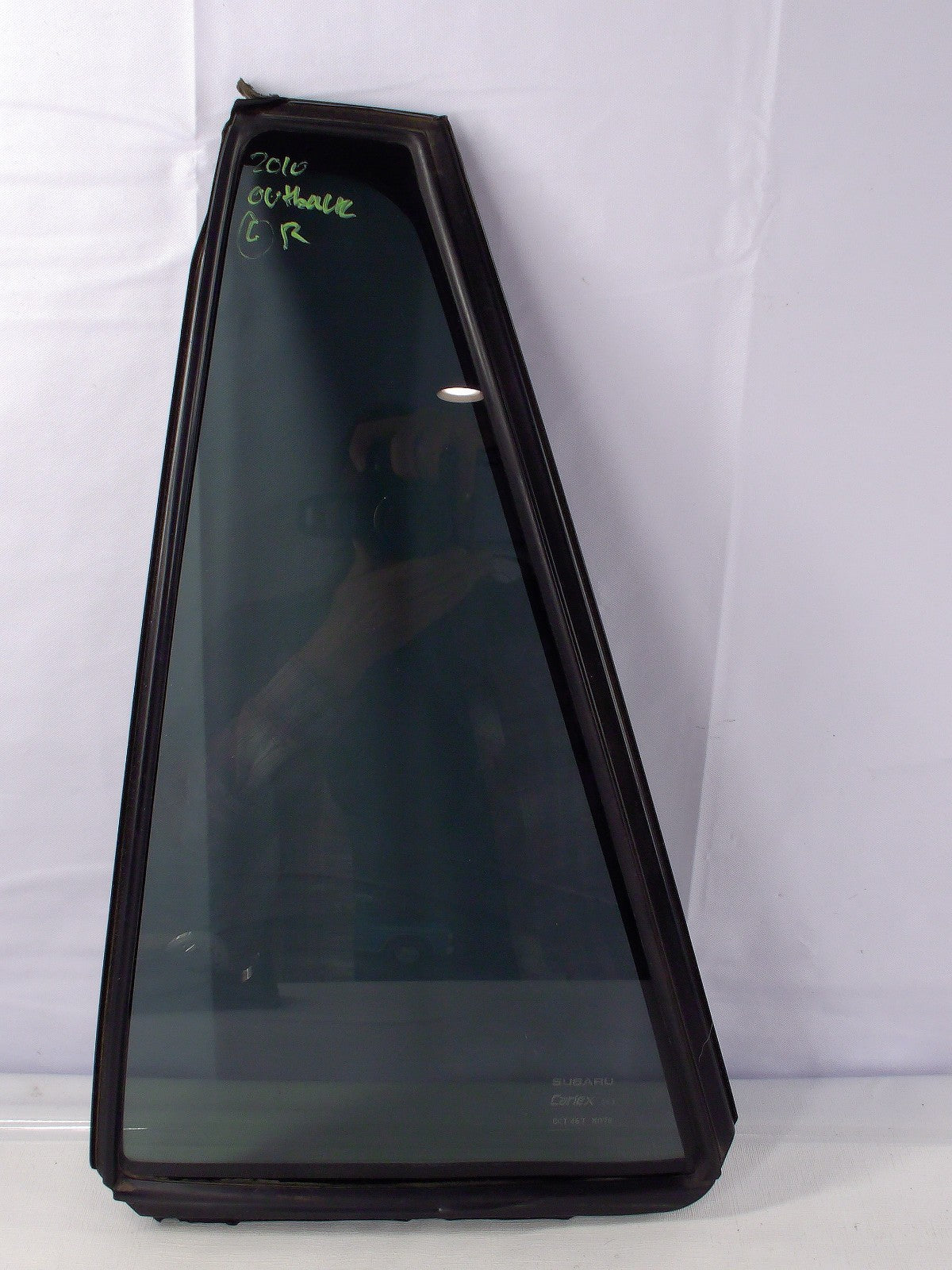 2010-2011 Subaru Outback Rear Left Door Vent Window Partition Glass OEM