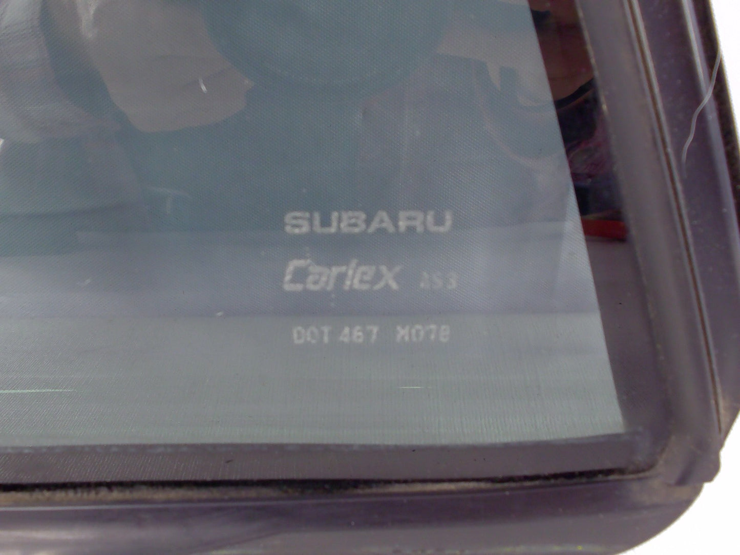 2010-2011 Subaru Outback Rear Left Door Vent Window Partition Glass OEM