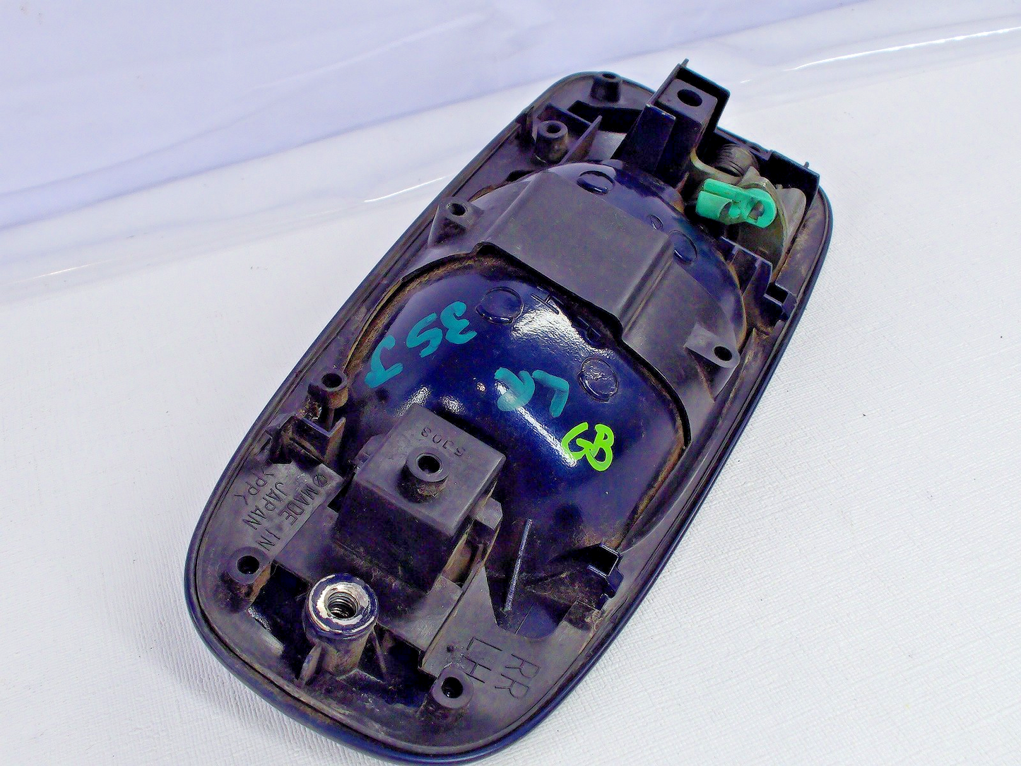 2002-2006 Subaru Impreza Rear Left-Side Exterior Door Handle Blue OEM