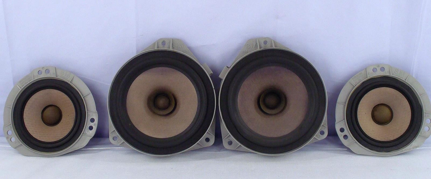 2003-2008 Subaru Forester Speaker Set Front Rear Left Right OEM