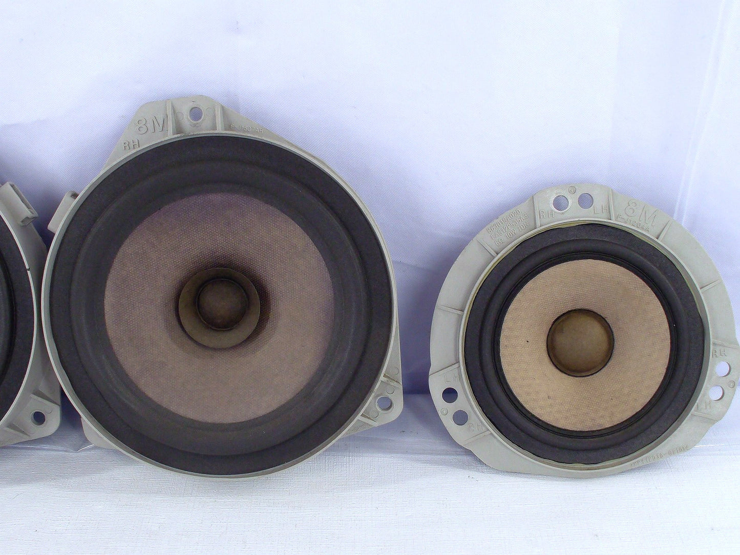2003-2008 Subaru Forester Speaker Set Front Rear Left Right OEM