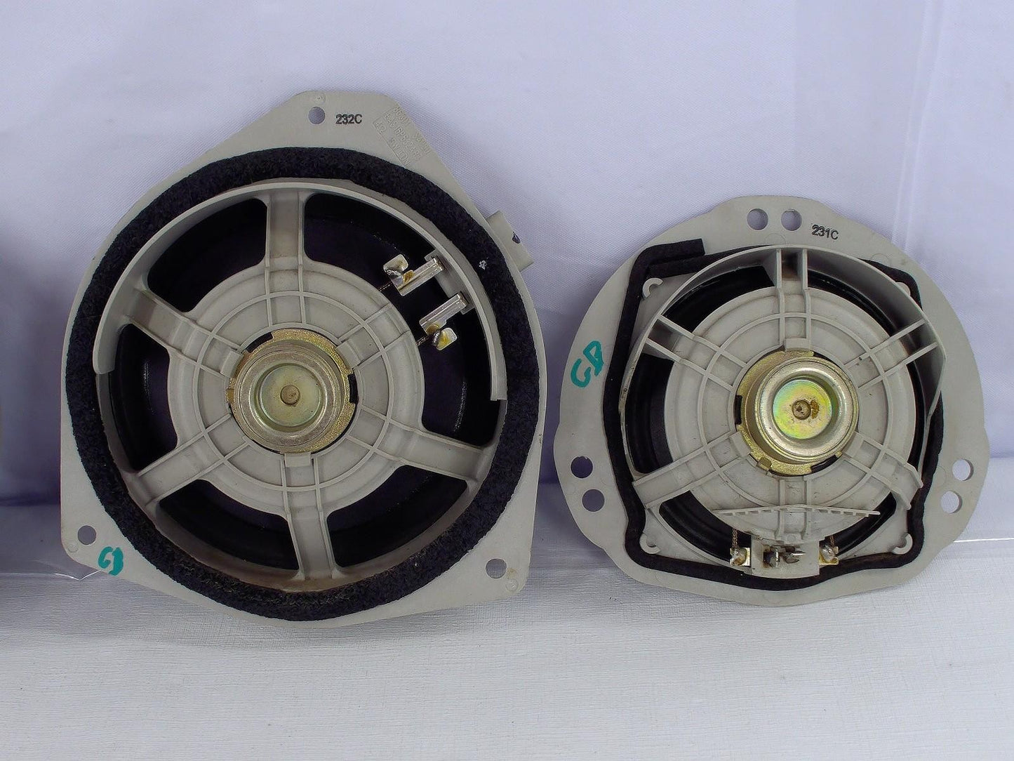 2003-2008 Subaru Forester Speaker Set Front Rear Left Right OEM