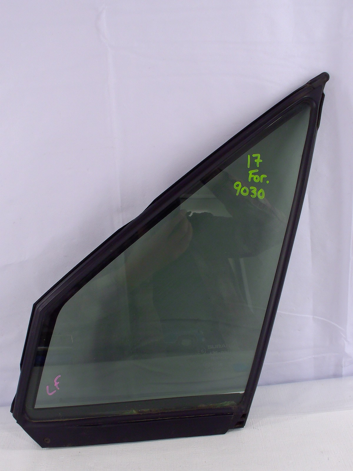 2016-2018 Subaru Forester Left-Side Front Door Partition Glass Window OEM