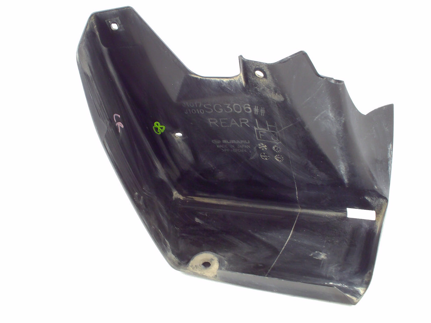 2017 Subaru Forester Rear Left-Side Mud Splash Guard J1010SG306 OEM