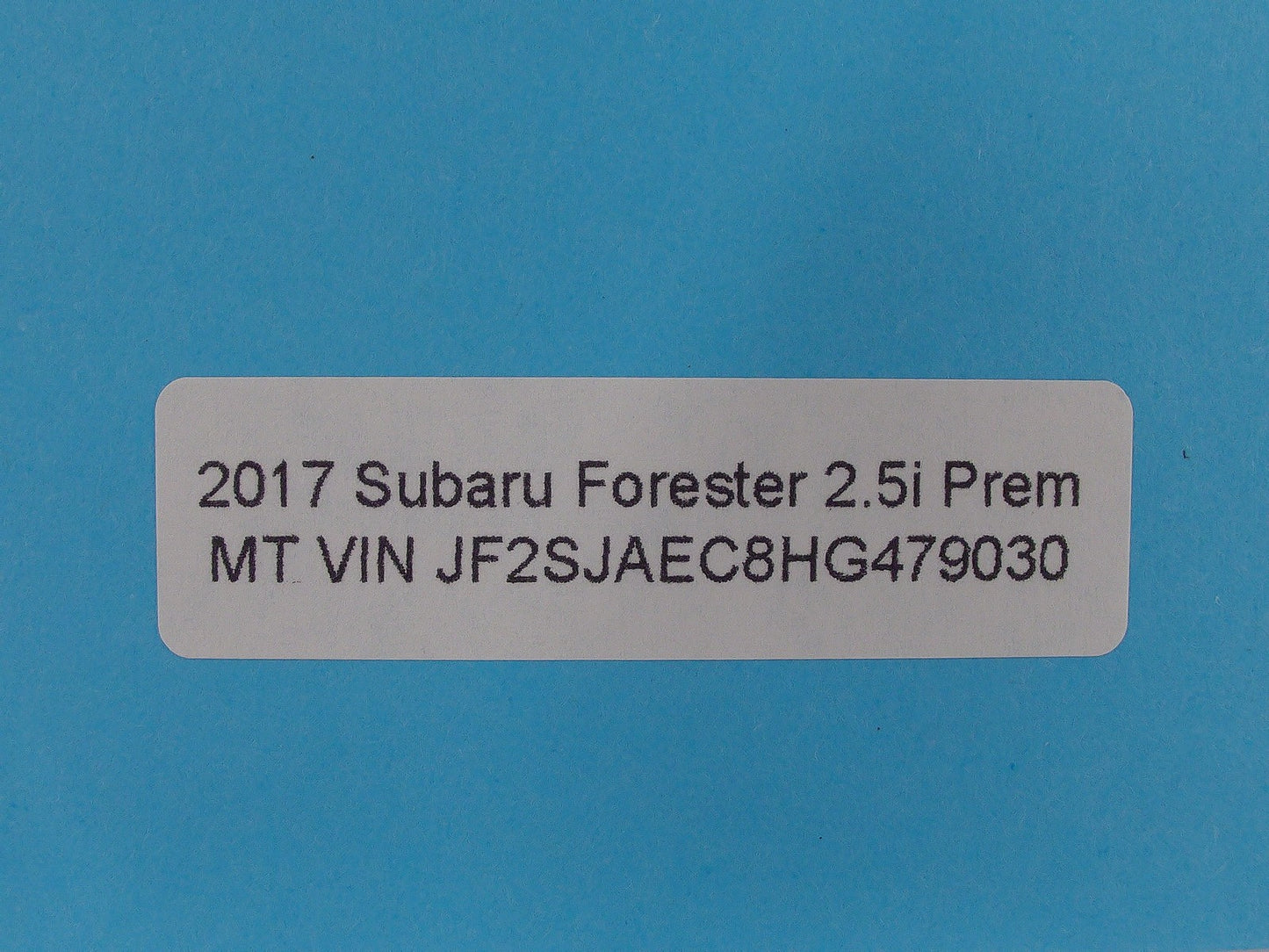 2017 Subaru Forester Rear Left-Side Mud Splash Guard J1010SG306 OEM