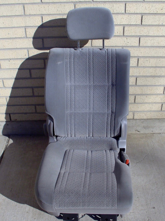 2004-2006 Toyota Tundra Crew Cab Right Rear Seat Cloth Gray OEM