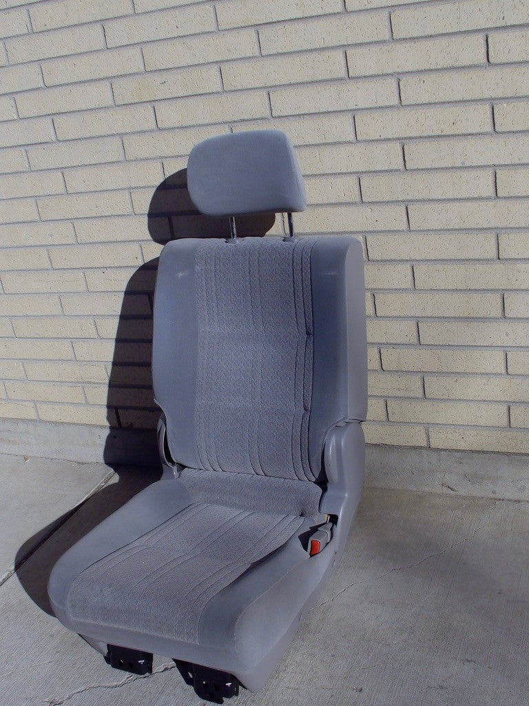 2004-2006 Toyota Tundra Crew Cab Right Rear Seat Cloth Gray OEM