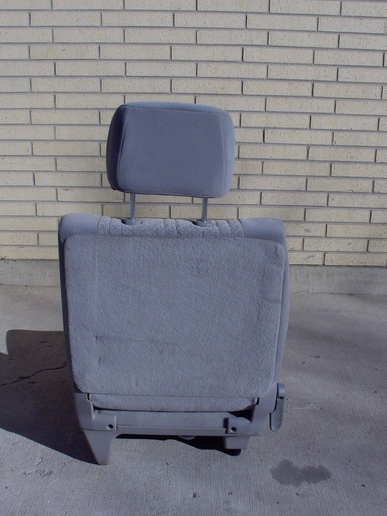 2004-2006 Toyota Tundra Crew Cab Right Rear Seat Cloth Gray OEM