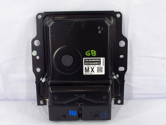 2017 Subaru Forester EGI Control Unit Engine Control ECU Module 22765AH851 OEM