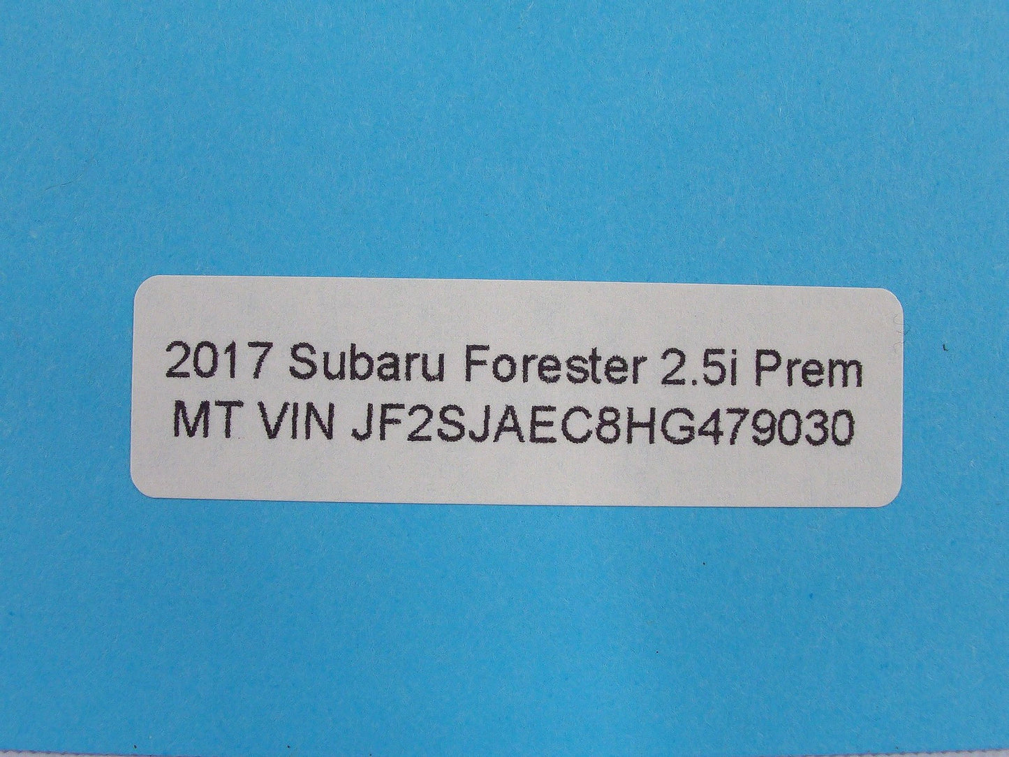 2014-2018 Subaru Forester Rear License Plate Light Lamp 84912FG110 OEM