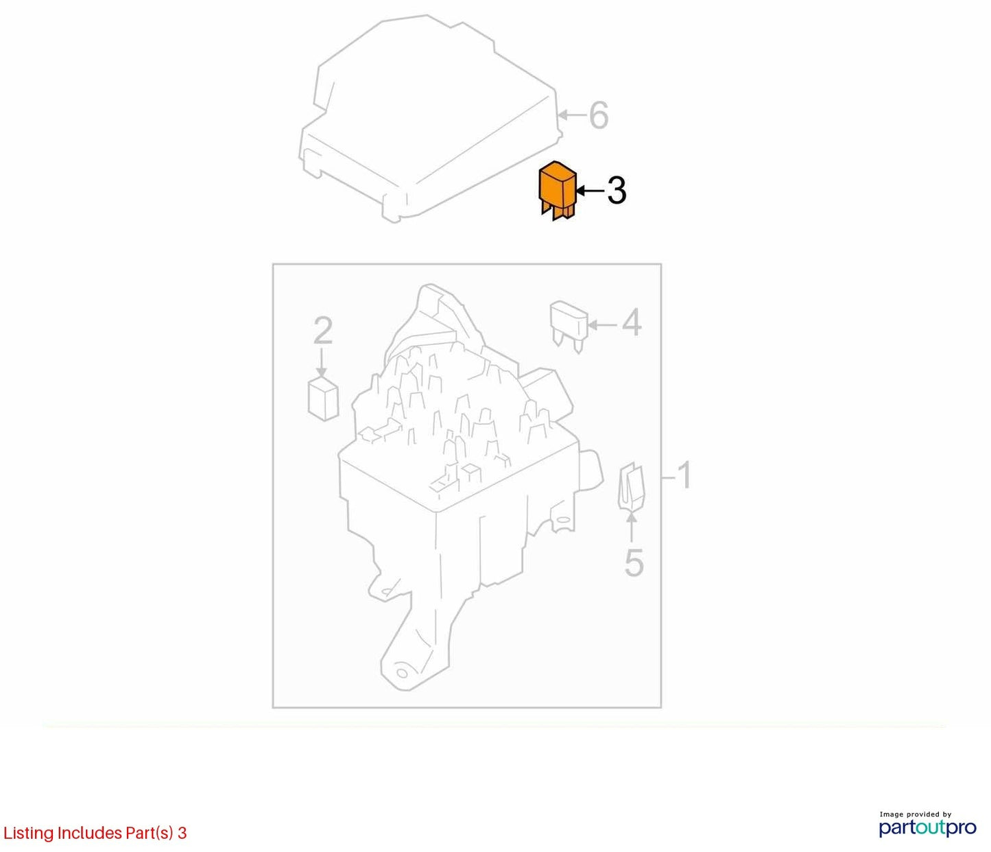 2014-2017 Subaru Forester Panasonic Relay 60914-1601 82501AG041 Assembly OEM