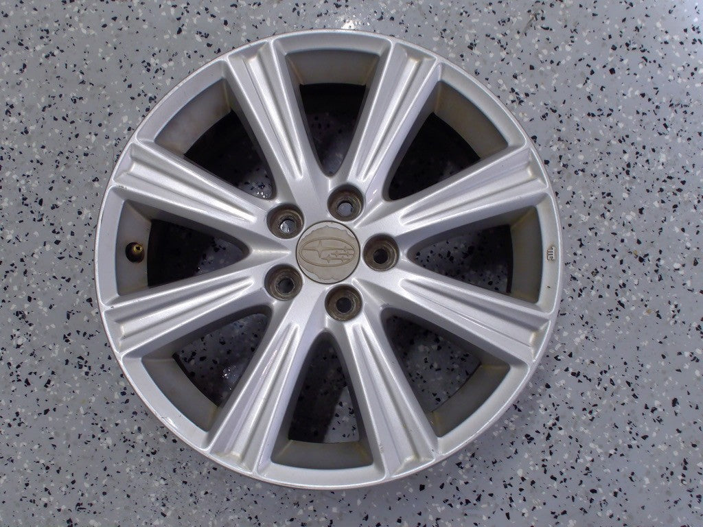 Subaru Legacy 2010-2013 16X6.5 Aluminum Alloy Chrome 8 Spoke Wheel OEM