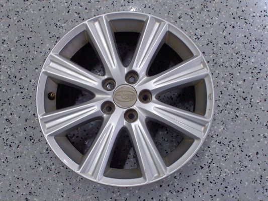 Subaru Legacy 2010-2013 16X6.5 Aluminum Alloy Chrome 8 Spoke Wheel OEM