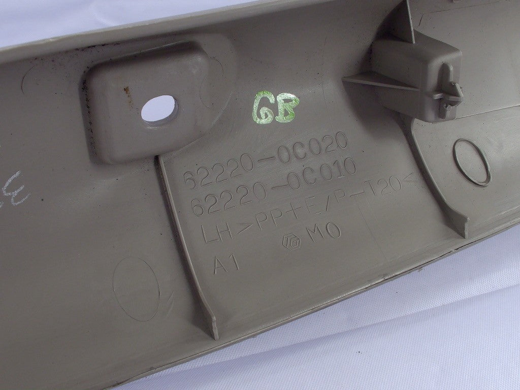 2004-2006 Toyota Tundra Left Front A-Pillar Trim Panel Gray OEM