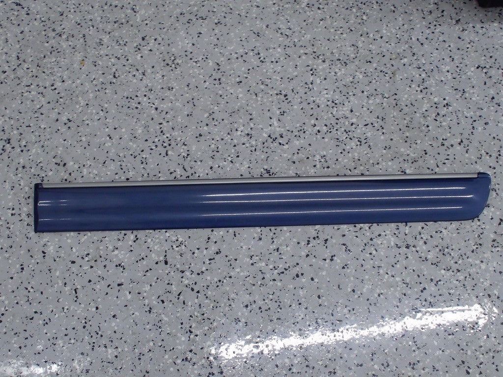 2004-2006 Toyota Tundra Double Cab Left Rear Door Molding Blue CC 8J7 OEM