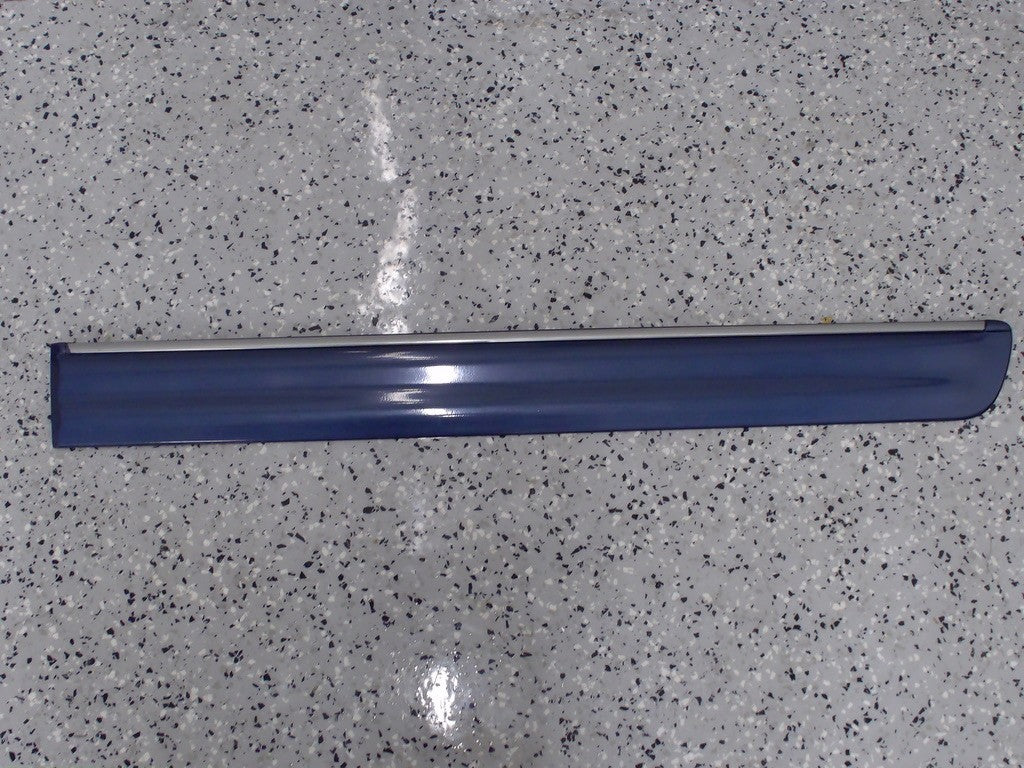 2004-2006 Toyota Tundra Double Cab Left Rear Door Molding Blue CC 8J7 OEM