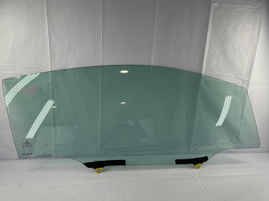 2012-2015 Honda Civic Coupe Right Front Door Glass OEM